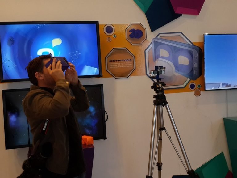 AntelVR virtual reality content test